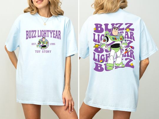 Buzz Lightyear Est 1995 Toy Story Shirt, Disneyland Shirt, Toy Story Movie Shirt, Infinity and Beyond Shirt,Disney Trip Shirt