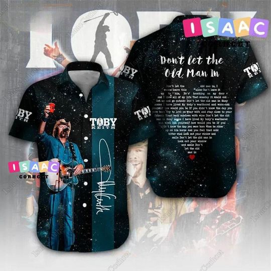 Toby Keith Button Shirt, Toby Keith Hawaiian Shirt, Toby Keith 90s Country Music Shirt, Western Nashville Shirt, Toby Keith Beach Shirt