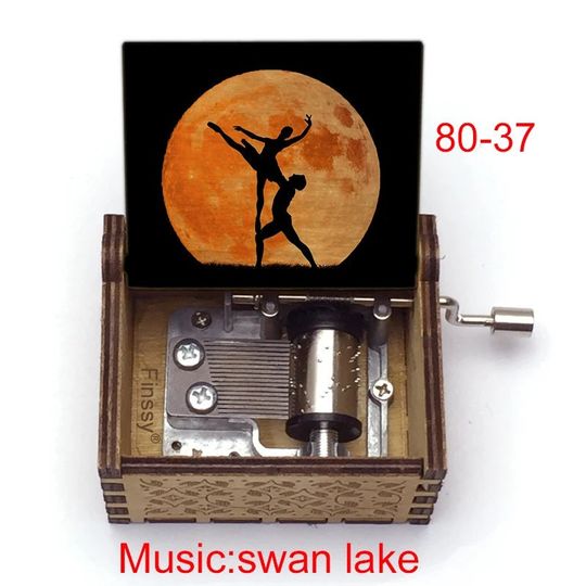 Nice Gift and Souvenir Ideas Swan Lake Ballet Dancing Music Box