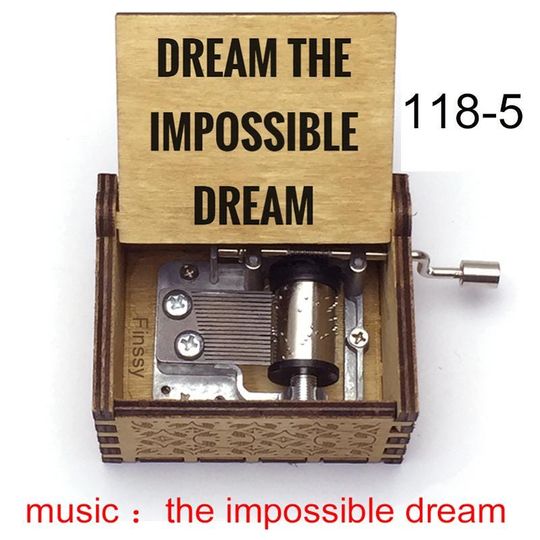 Dream the Impossible Dream Music Box - Classic Andy Williams Tune
