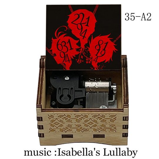 Isabella's Lullaby Music Box: Promise Neverland, Birch Wood