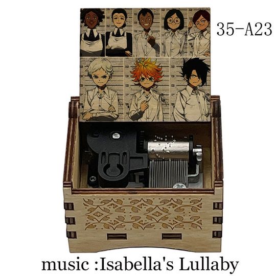 Isabella's Lullaby Music Box: Promise Neverland, Birch Wood