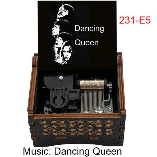 dancin kween Music Box by Appa - Birch Wood Classic Song
