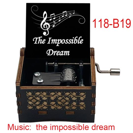 Dream the Impossible Dream Music Box - Classic Andy Williams Tune