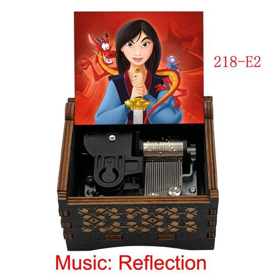 Mulan Music Box: Princess Warrior Theme, Reflection Melody