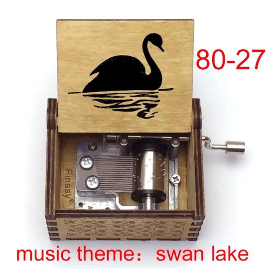 Nice Gift and Souvenir Ideas Swan Lake Ballet Dancing Music Box
