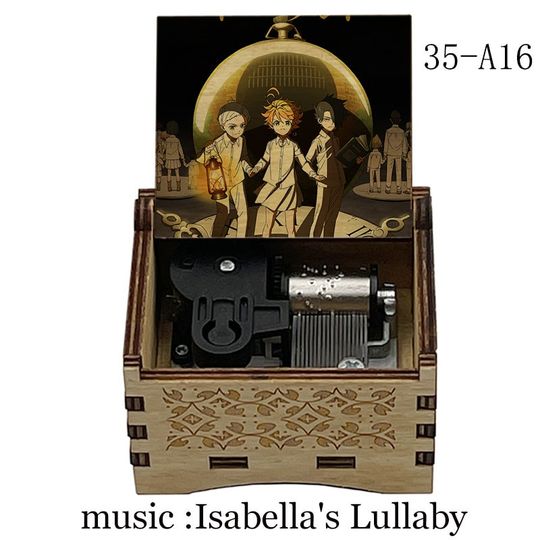 Isabella's Lullaby Music Box: Promise Neverland, Birch Wood