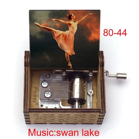 Nice Gift and Souvenir Ideas Swan Lake Ballet Dancing Music Box