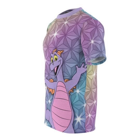 Figment Epcot Beacon of Magic Unisex 3D Shirt