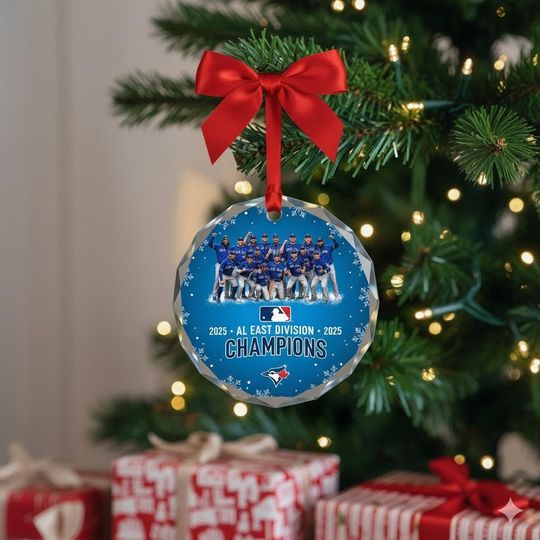 LA Dodgers Baseball Ornament 2025, World Series Back-to-Back Champs Christmas Tree Decoration Gift