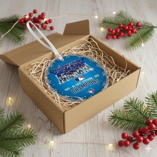 LA Dodgers Baseball Ornament 2025, World Series Back-to-Back Champs Christmas Tree Decoration Gift