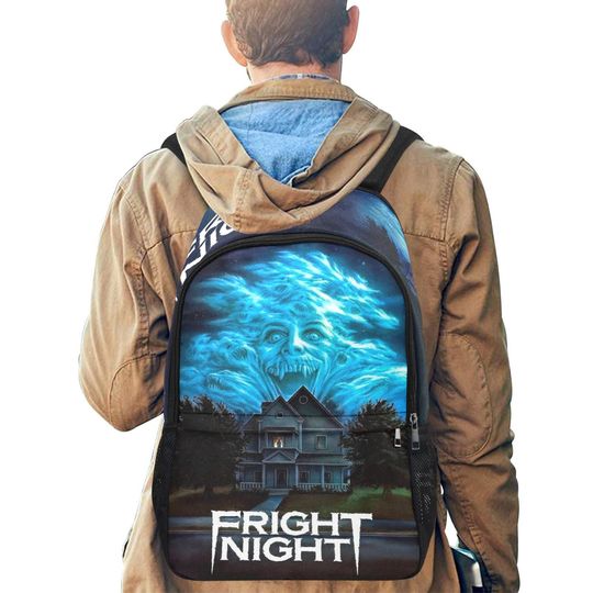 Fright Night 1985 Movie Art Backpack - Retro Style