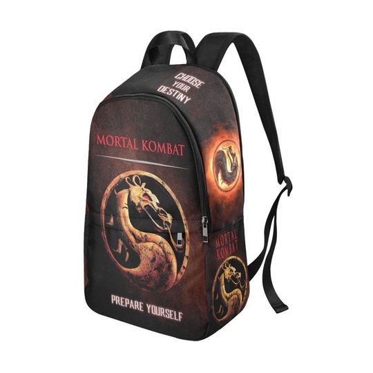 Mortal Kombat 1995 Movie Art Backpack - Choose Your Destiny!