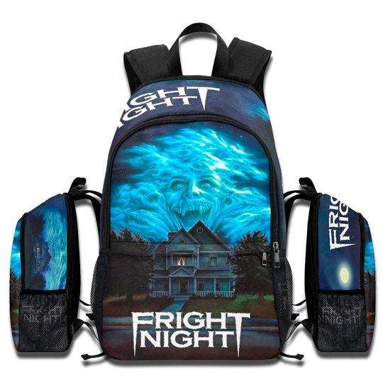 Fright Night 1985 Movie Art Backpack - Retro Style