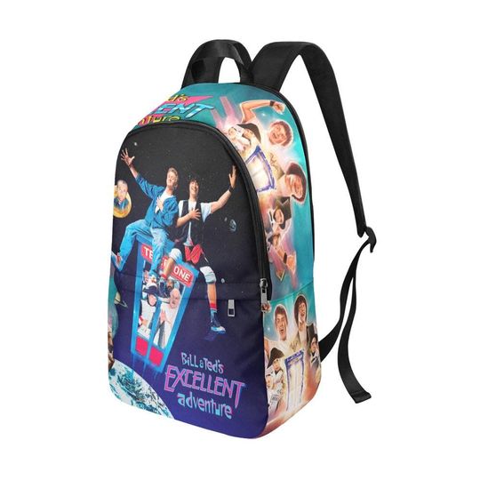 Bill & Ted's Excellent Adventure Movie Art Backpack - Retro 80s Comedy