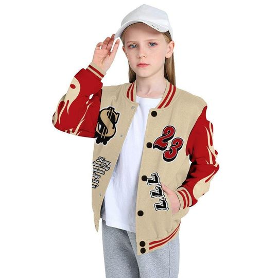 Dunk Low Strawberry Waffle Varsity Jacket, Streetwear Varsity Jacket, Shoe Game Crazy Graphic Varsity Jackets
