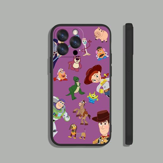 Toy Story Animation Art Phone Case for iPhone 11 12 13 14 15 XS XR Pro Max
