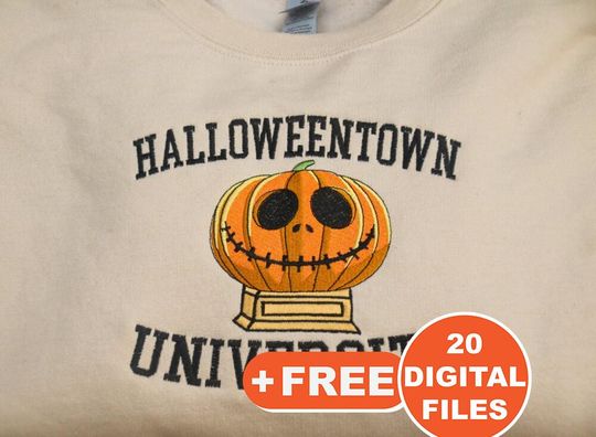Halloweentown University Embroidered Sweater Inspired