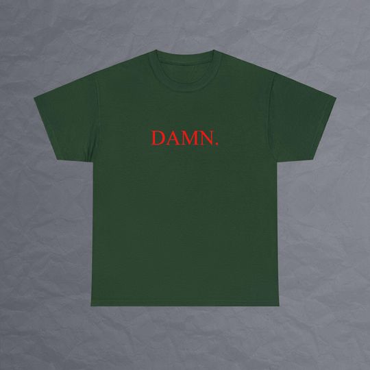 Kendrick Lamar DAMN Mr Morale Double Sided T Shirt