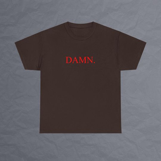 Kendrick Lamar DAMN Mr Morale Double Sided T Shirt