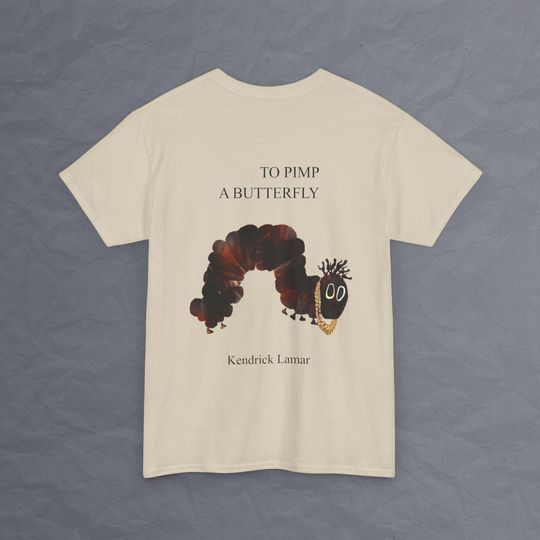 Kendrick Lamar Limited To Pimp a Butterfly Double Sided T Shirt