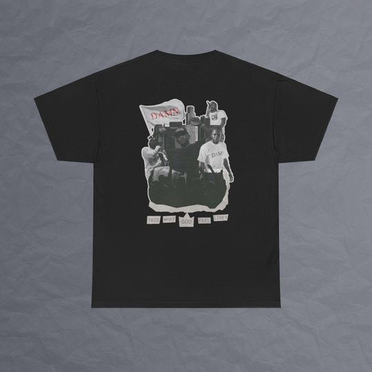 Kendrick Lamar DAMN Mr Morale Double Sided T Shirt