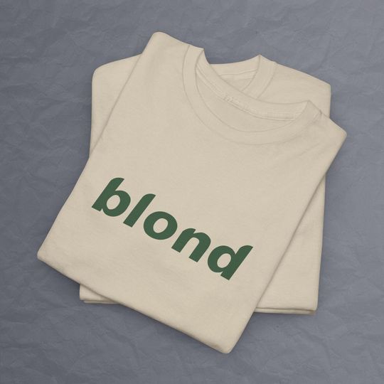 Frank Ocean Blond  Cream Design Double Sided T Shirt