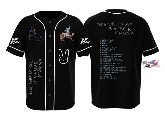 lo que va a pasar manana Jersey, Bad Bunny Jersey