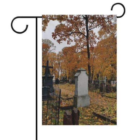 Halloween Yard Flag | Spooky Outdoor Garden Decoration