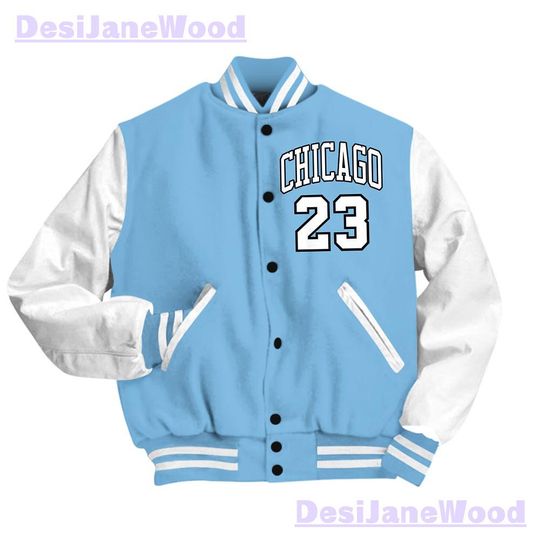 Dunkare Craft Paris 6s Varsity Jacket, Custom Name Chicago 23 Varsity Jacket Outfit