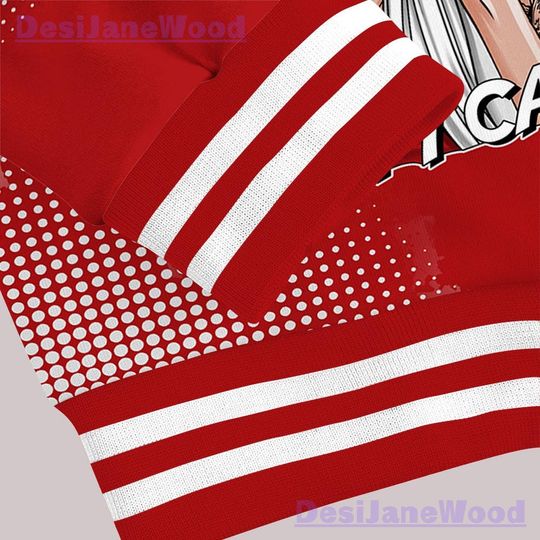 Dunkare Red Taxi 12s Varsity Jacket - IDC Unique Glitch Dot Varsity Jacket Unisex