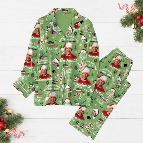 Griswold Christmas Pajamas Set, National Lampoon's Christmas Vacation Gift, You Serious Clark Shirt, Xmas Tree Farm Tee, Christmas Gift