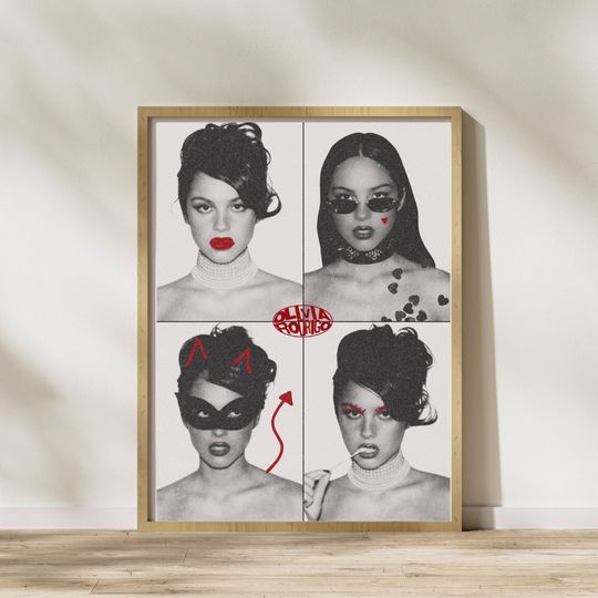 Olivia Rodrigo Poster, Olivia Rodrigo Wall Poster