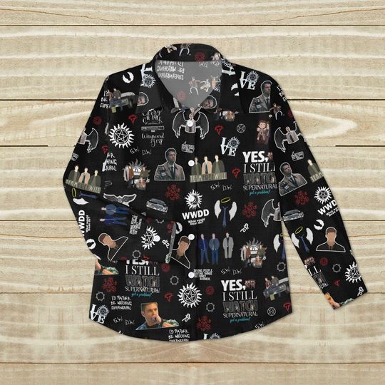Supernatural Shirt, Winchester Brothers Women's Blouse, Mother's Day Gift