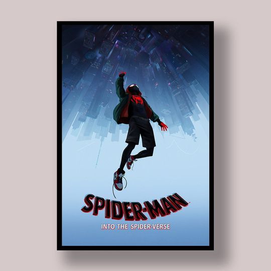 Spider Man Poster, Spider Man Print, Movie Poster