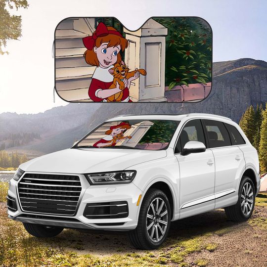 Oliver & Company Car Windshield Sun Visor Custom Cute