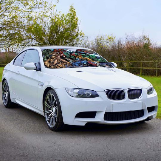 Daredevil Windshield Sun Visor, Windshield Visor, Car Glass Sun Visor, Gifts, Car Decoration, Accessories