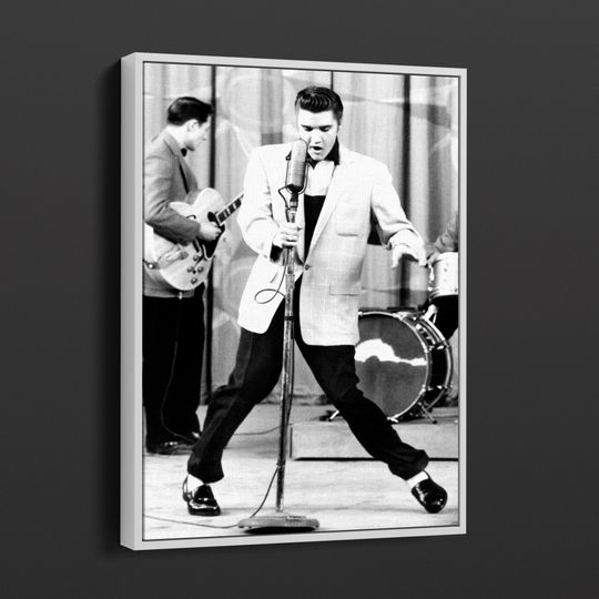 Elvis Presley  Rock and Roll Canvas Wall Art Print