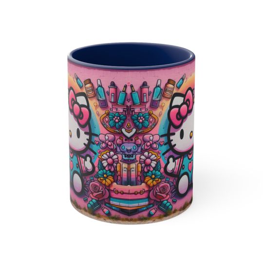 Graffiti Hello Kitty Urban Accent Coffee Mug