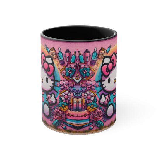 Graffiti Hello Kitty Urban Accent Coffee Mug