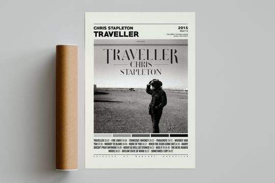 Chris Stapleton Posters, Traveller Poster