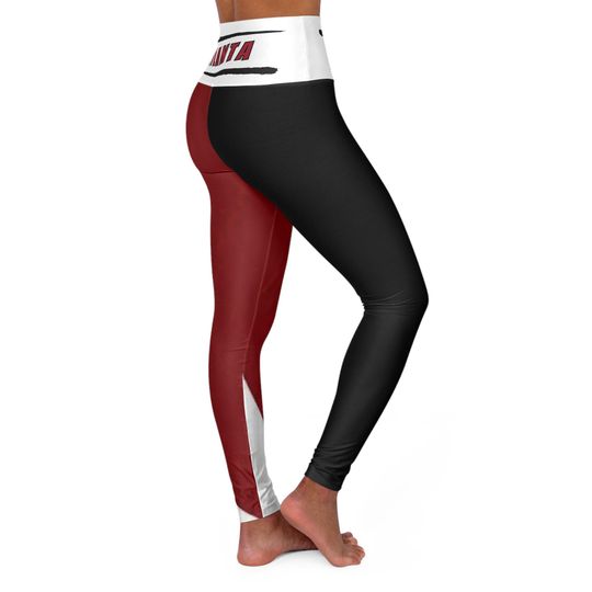 Atlanta Football Themed Yoga Leggings