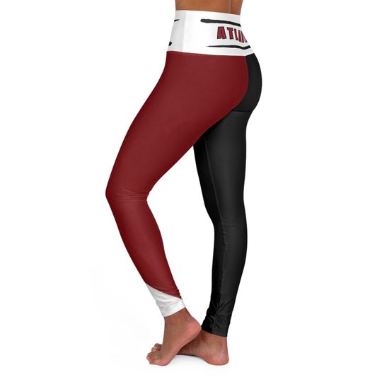 Atlanta Football Themed Yoga Leggings