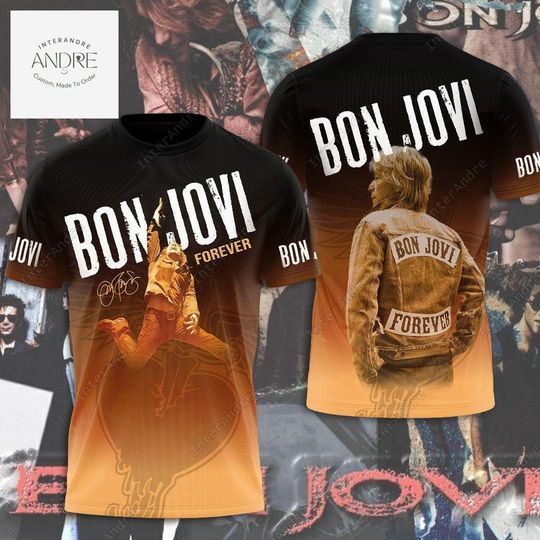 Vintage Bon Jovi Shirt, Bon Jovi Concert 2024 Shirt, Bon Jovi Merch
