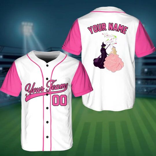 Custom Wicked Baseball Jersey, Elphaba and Glinda Shirt