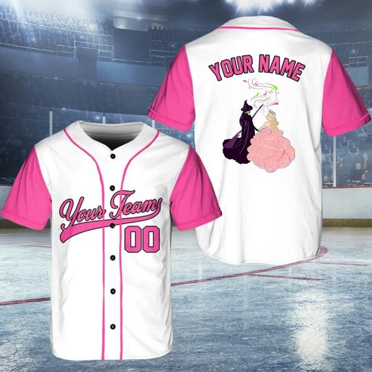 Custom Wicked Baseball Jersey, Elphaba and Glinda Shirt