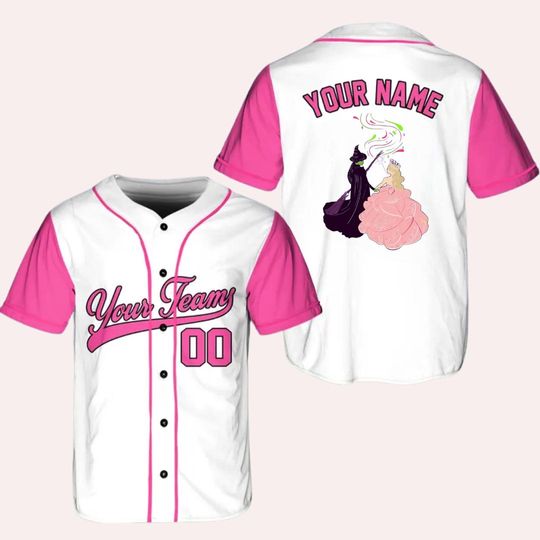 Custom Wicked Baseball Jersey, Elphaba and Glinda Shirt