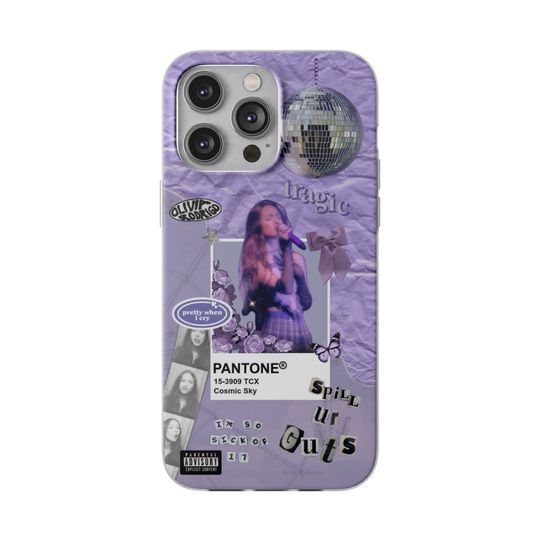 Olivia Rodrigo Guts World Tour Vampire iPhone Phone Case, Guts world tour merch iPhone