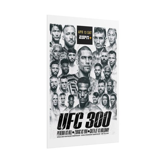 UFC 300 Poster