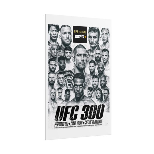 UFC 300 Poster